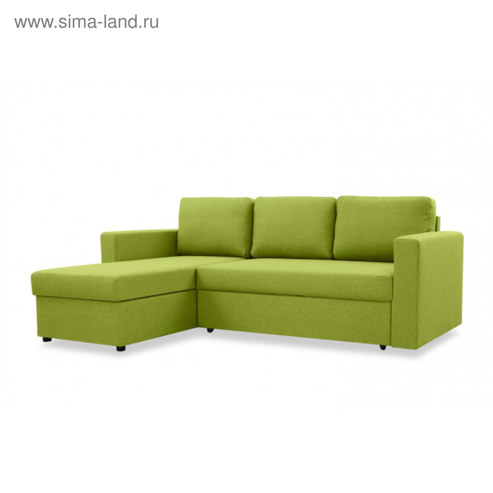 Зеленый диван хофф