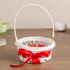 Basket decorative "bow and stick"