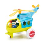 Игрушка «Модель вертолета JUMBO», с 2 фигурками, новые цвета - фото 4746821