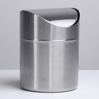 Ведёрко настольное 12×12×16,5 см, нержавеющая сталь Ведёрко настольное 12×12×16,5 см, нержавеющая сталь
