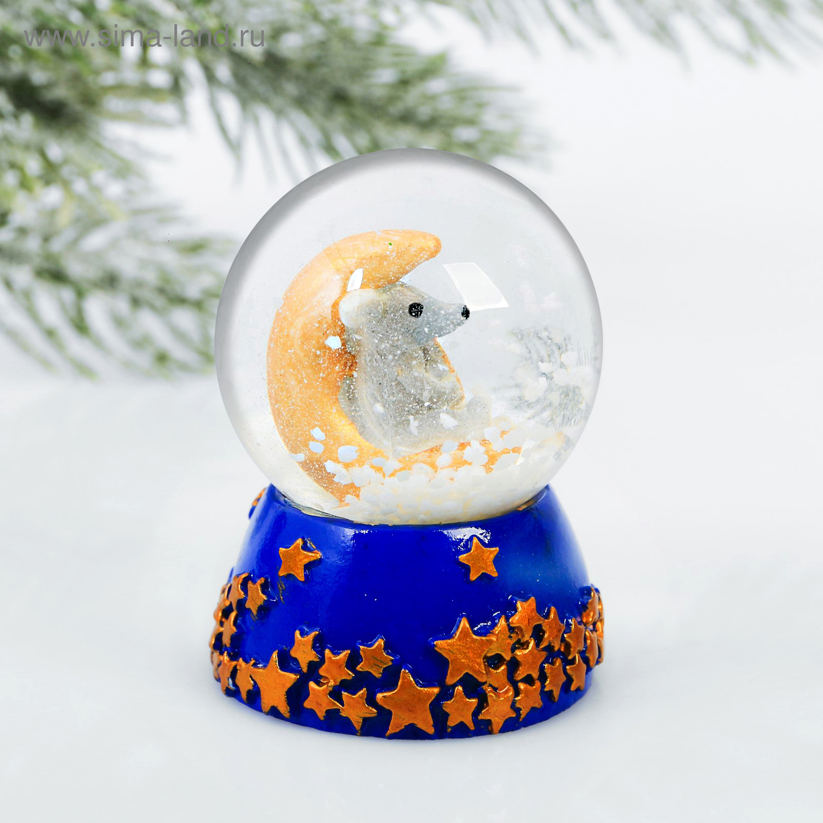 Новогодние сувениры снежный шар