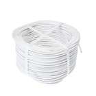 Провод Luazon Lighting, 100 м, ШВВП, 2х0.75 мм2, белый, ГОСТ Провод Luazon Lighting, 100 м, ШВВП, 2х0.75 мм2, белый, ГОСТ