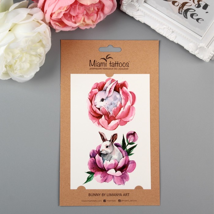 Татуировка на тело "Miami Tattoos Bunny"