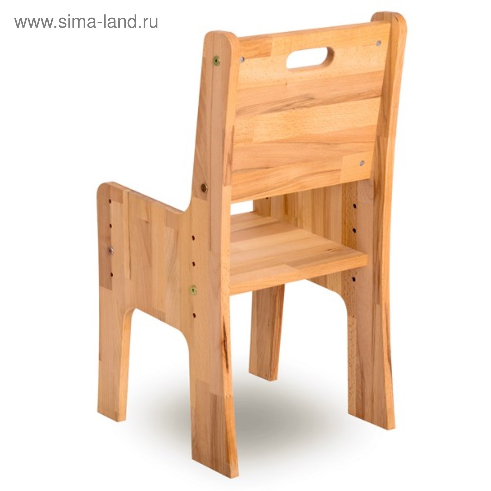 деревянный стул с регулировкой по высоте
