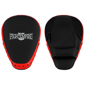 Boxing paw FIGHT EMPIRE PRO, 1 pc., Black / red