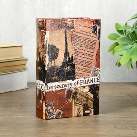 {{photo.Alt || photo.Description || 'Сейф-книга дерево кожзам &quot;Париж. Газеты&quot; 17х11х5 см'}}