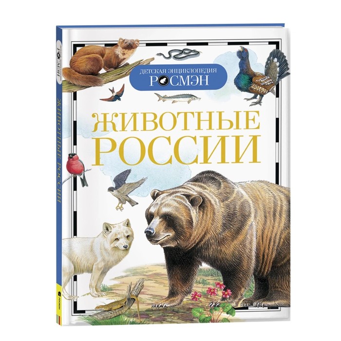 Детская энциклопедия РОСМЭН «Животные России»