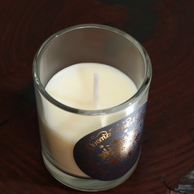 Свеча в стекле «Здоровья, успехов», ваниль, 6,2 х 5 см