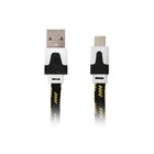 Кабель Ritmix RCC-211, micro USB-USB, тканевая оплетка, 1 м, черный 2819658 - фото 6635462