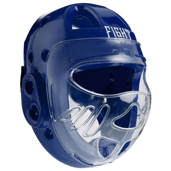 Шлем для рукопашного боя FIGHT EMPIRE, размер XL, цвет синий