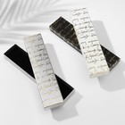 Коробочка подарочная под браслет/часы/цепочку "Курсив", 21*4,3 (размер полезной части 19,9х4,1см), цвет МИКС Коробочка подарочная под браслет/часы/цепочку "Курсив", 21*4,3 (размер полезной части 19,9х4,1см), цвет МИКС