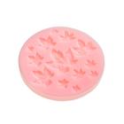 Молд силикон №738 "Кленовый лист" 3,5х3,5 см, 1х1 см - фото 799502923