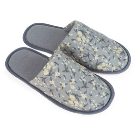 Тапочки женские цвет серый, размер 38-39