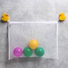 Сетка для хранения игрушек, на присосках Сетка для хранения игрушек, на присосках