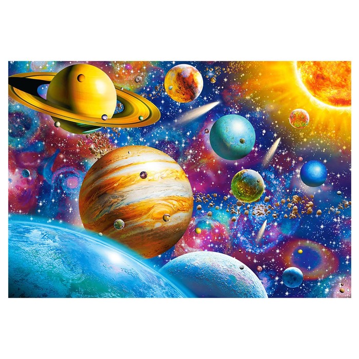 Картина по номерам космос