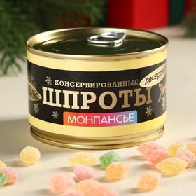 Монпансье «Шпроты»: со вкусом тутти-фрутти, 65 г
