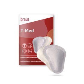 Подкладки ортопедические Braus T-Med, размер 35-37