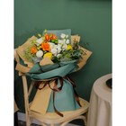 Бумага упаковочная крафт, двусторонняя, Розовый+Сиреневый, 0.72 х 10 м, 50 г/м² 4522969