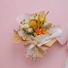 Бумага упаковочная крафт, двусторонняя, Розовый+Золото, 0.72 х 10 м, 50 г/м² 4522971