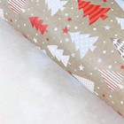Paper, wrapping, Kraft "Christmas pattern", 50 × 70 cm