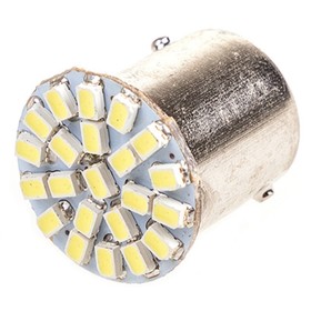 Лампа светодиодная Skyway S25 (P21W), 12 В, 22 SMD с цоколем, 2 шт, S08201327 4538389