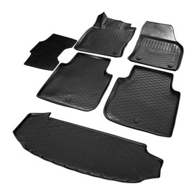 Комплект ковриков Rival Skoda Kodiaq 5D (7 мест) 2017-н.в., 6 шт., K15105003-1 4544988