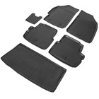 Комплект ковриков салона и багажника RIVAL, Chevrolet Spark 2009-2016, Ravon R2, K11006002-1 4544855 - фото 89082