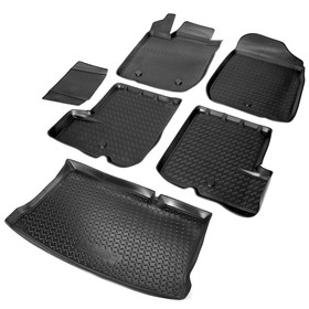 Комплект ковриков Rival Renault Sandero I 2009-2014, 6 шт., K14703002-1 4544985