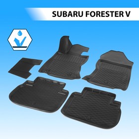 Коврики салона RIVAL, Subaru Forester 2018-н.в., 15401003 4544996