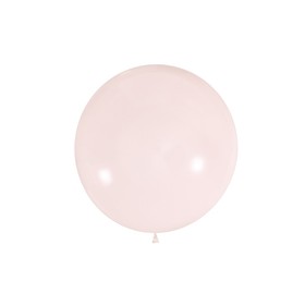 Шар латексный 24" «Макарун», пастель, цвет нежно-розовый