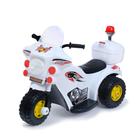 Electric "Motorcycle Sheriff", color white