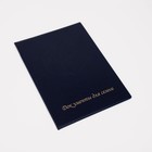 Cover documents d/family 22,5*1,0*31 with PVC liners, blue