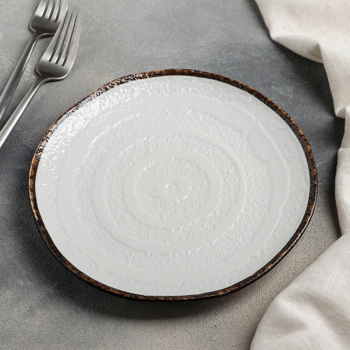 Тарелка обеденная «Браун», d=21 см - фото 798271918
