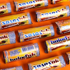Конфеты «Холодок» таблетированные со вкусом мультифрукт с витамином С в стике, 15 г (30 шт)