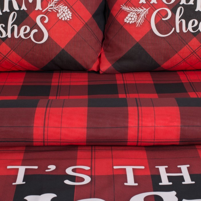 Постельное бельё «Этель» 1.5 сп Ламберджек 143х215 см, 150х214 см, 50х70 см - 2 шт, бязь - фото 798272867