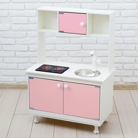 {{photo.Alt || photo.Description || 'Игровая мебель «Кухонный гарнитур», световые и звуковые эффекты, цвет розовый, интерактивная панель'}}