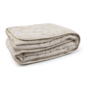Одеяло, размер 140 × 205 см, лён