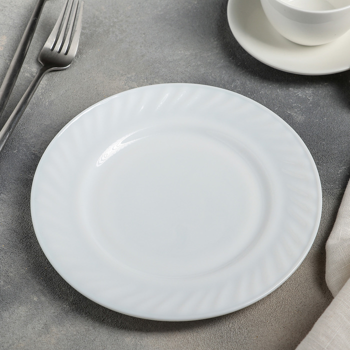 Тарелка десертная Доляна «Регал», d=20 см - фото 798273769