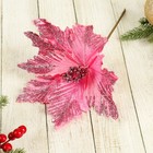 Decor "Winter flower" 23*19cm pink carved Decor "Winter flower" 23*19cm pink carved