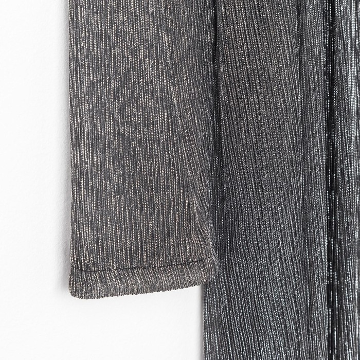 Платье женское MINAKU "Isabel", длинное, размер 46, цвет серебро - фото 798276325