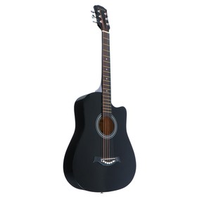 Акустическая гитара Fante FT-D38-BK, с вырезом, черная