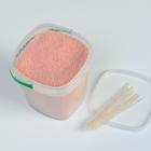 Свеча насыпная, в гранулах, в банке с 12 фитилями, слоновая кость, 9,5×9,5×10 см Свеча насыпная, в гранулах, в банке с 12 фитилями, слоновая кость, 9,5×9,5×10 см