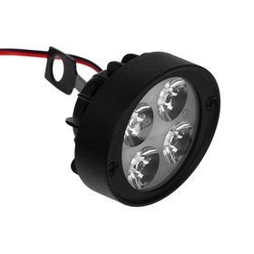 Фара cветодиодная для мототехники, 4 LED, IP67, 12 Вт, направленный свет 4359772