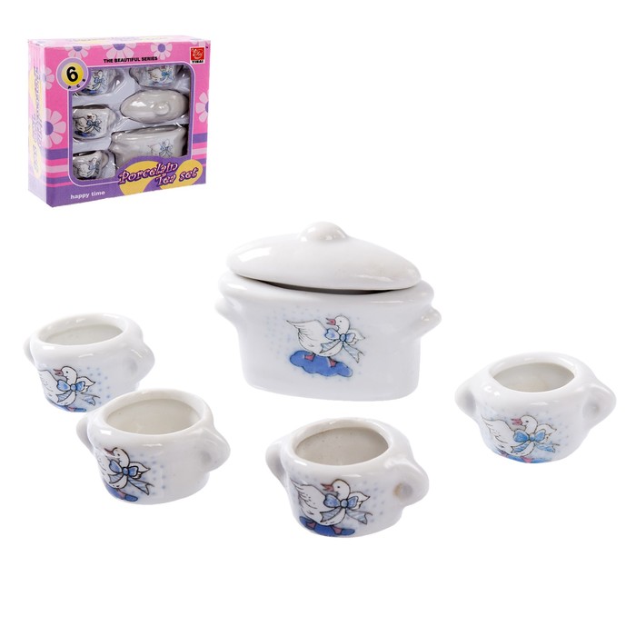 Набор керамической посудки «К чаю»