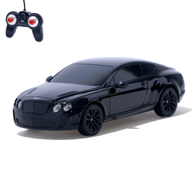 Машина радиоуправляемая Bentley Continental, 1:24, работает от батареек, свет, цвет чёрный, mz 27040 Машина радиоуправляемая Bentley Continental, 1:24, работает от батареек, свет, цвет чёрный, mz 27040