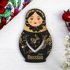 Magnet-matryoshka with Russian style suspension, 4.3 x 7 cm