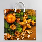 Пакет "Золотая звезда NEW", полиэтиленовый с пластиковой ручкой, 36 х 37 см, 100 мкм Пакет "Золотая звезда NEW", полиэтиленовый с пластиковой ручкой, 36 х 37 см, 100 мкм
