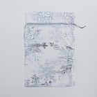 Gift pouch organza "happy New Year!", 16 X24 cm