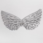Carnival wings "Angel", silver color