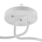 Люстра 1341001/2WT E27 15Вт белый - фото 2723613